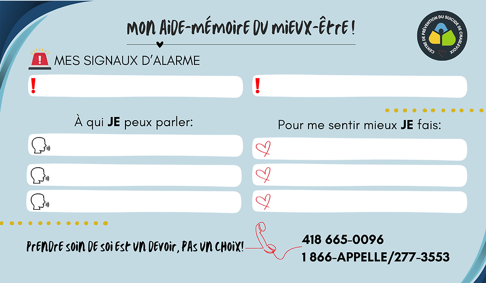 Prendre soin de soi: un devoir, pas un choix