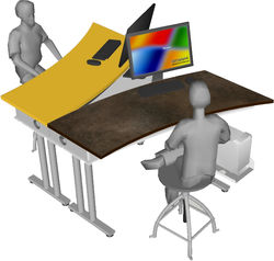 îlot aeris mural 2 stations