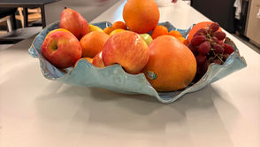 Creating a Large Ceramic Fruit Bowl for a Modern Café