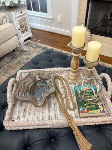 Thumbnail: Handbuilt coastal organic ceramic rope bowl sculpture featuring an intricate hand-coiled textured surface