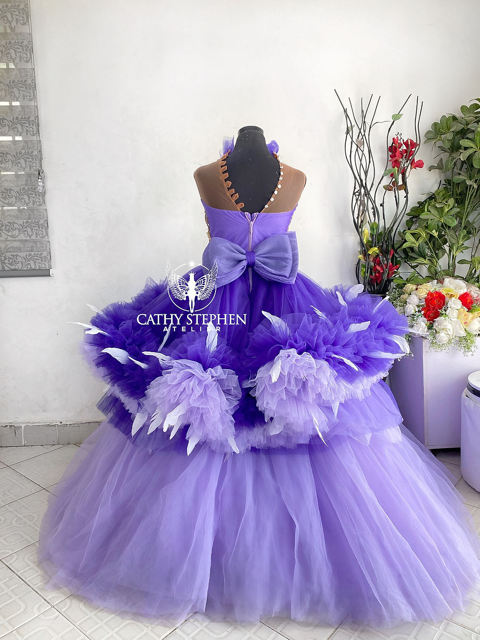 الصورة المصغرة: ALEK Luxury Beaded Dress