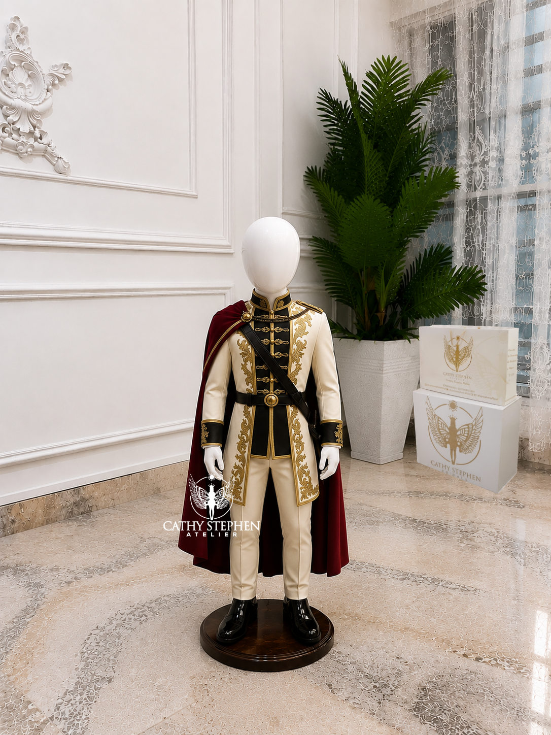 ALWIN Boys Tuxedo Suit