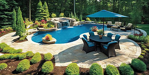 Paver Pool Patio