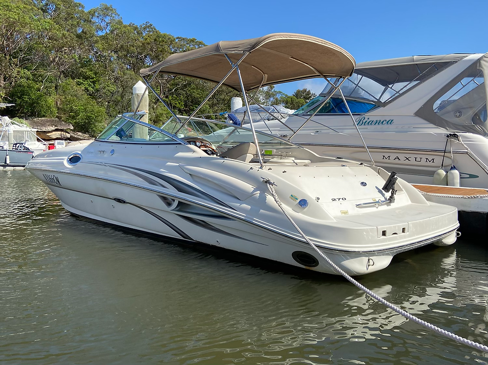 Thumbnail: Sea Ray 270 Sundeck 2004 Bowrider 6.2L MPI Mercruiser V8 