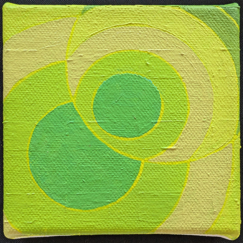Miniature : Anne Stagg | Celestial Orbs - 4 x 4