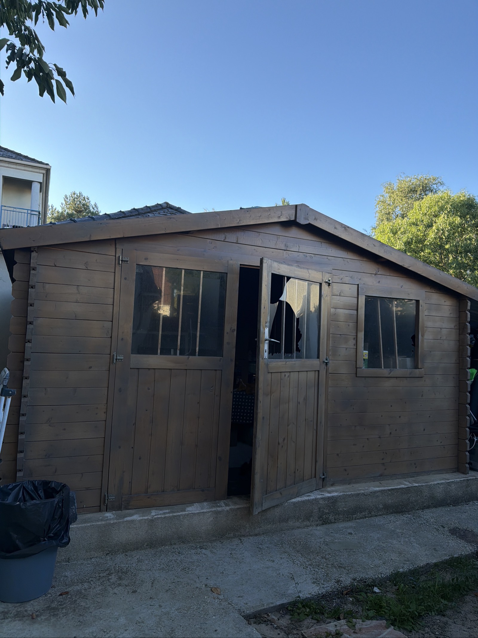 Abri de jardin en bois