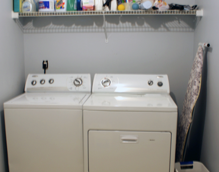 If you don't do laundry, you shouldn't design a laundry room! 