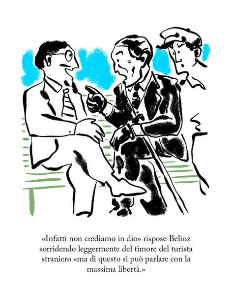 Illustrazioni ispirate al capolavoro di Bulgakov "Il Maestro e Margherita"