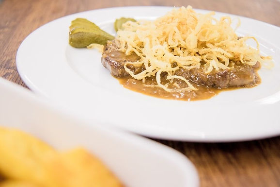 Zwiebelrostbraten