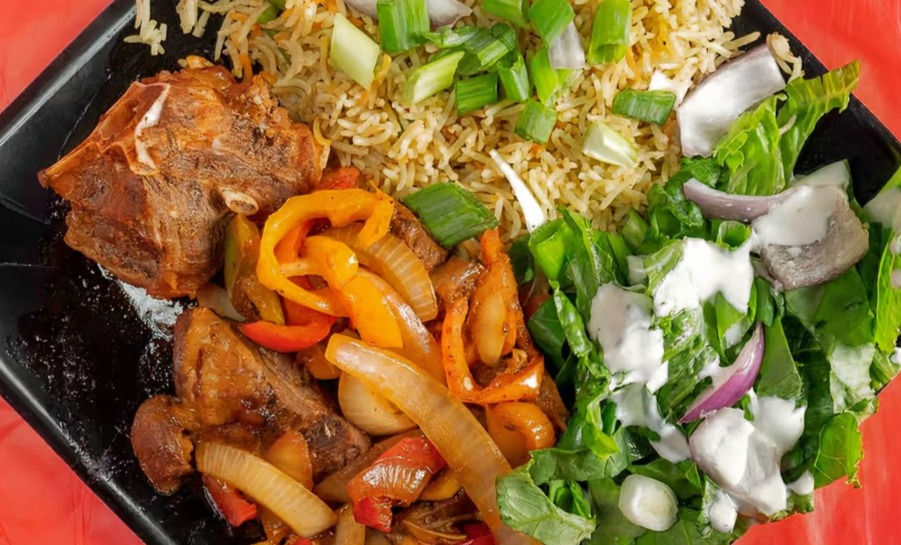 Arranged Food and Objects