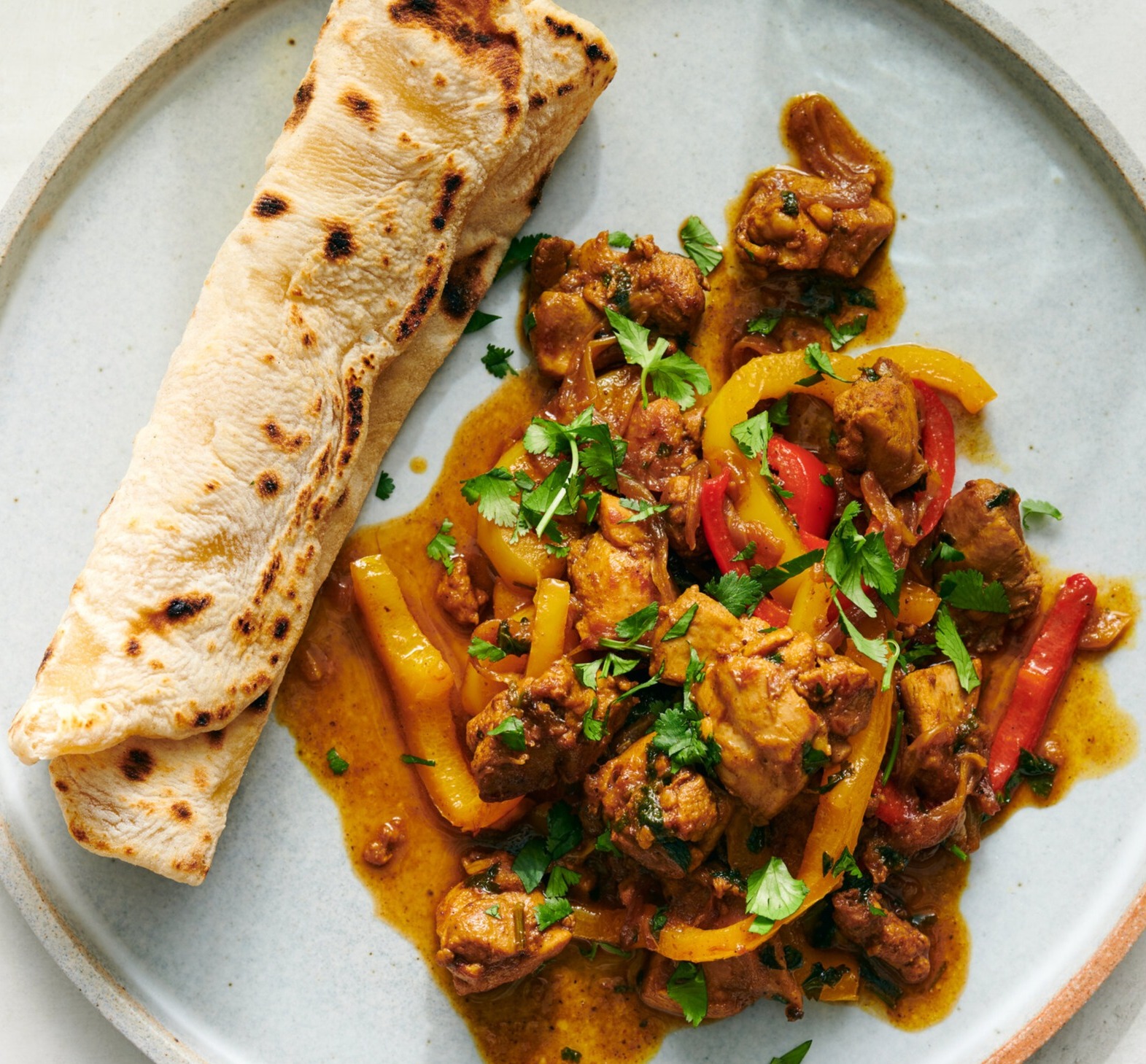 Arranged Food and Objects