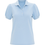 Thumbnail: Light Blue Pique Puff Sleeve Peggy Polo