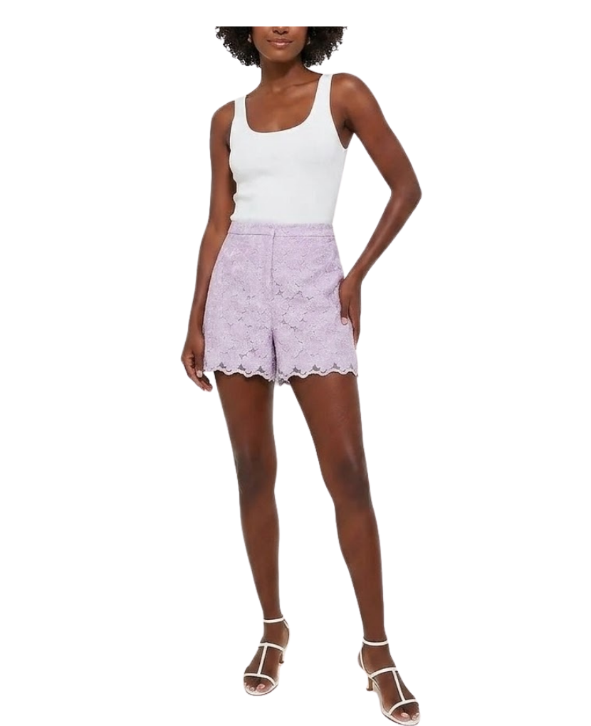 Lilac Floral Deacon Shorts