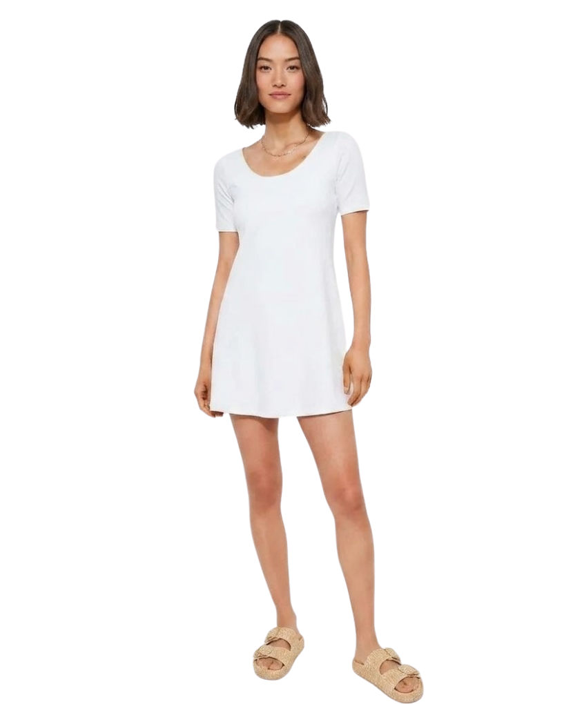 White Step In Rosemary Sport Dress