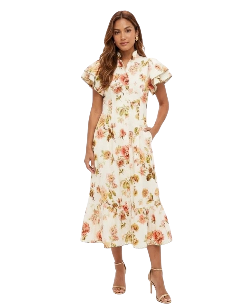 Romantic Floral Alicia Dress
