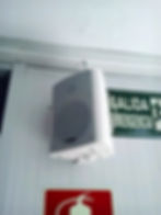 Megafonía en Instituto Secundaria