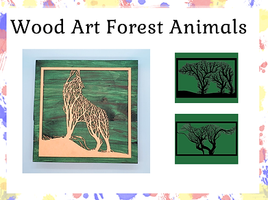 Wood Forest Animals