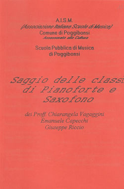 Saggio delle classi di Pianoforte e Saxofono