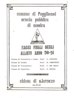 Saggi anno 90-91