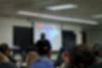 Leadership Development Executive presents to students