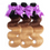 Thumbnail: Ombre Brazilian  Remy Hair Extension, T1b/4/27, 3 Bundles Virgin Hair