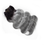 Thumbnail: Brazilian Remy Hair, 3 Bundles+ Closure,1B/ Grey Ombre Human Hair Weave