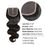Thumbnail: Brazilian Body Wave Natural Hair Extension 4 Bundles+4X4 Closure