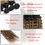 Thumbnail: Ombre Brazilian  Remy Hair Extension, T1b/4/27, 3 Bundles Virgin Water wave Hair