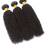 Thumbnail: 8A Mongolian Kinky Curly Remy Hair Extension 4 Bundles+4X4 Closurec