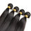 Thumbnail: Brazilian Straight Natural Virgin Hair Extension, 4 Bundles+4X4 Closure