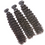Thumbnail: Malaysian Virgin Hair Kinky curly 3 Bundles /lots Kinky Curly Bundles Un