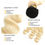 Thumbnail: Peruvian Ombre Hair, Body Wave Natural Hair Extension, 3 Bundles 100g/Pcs