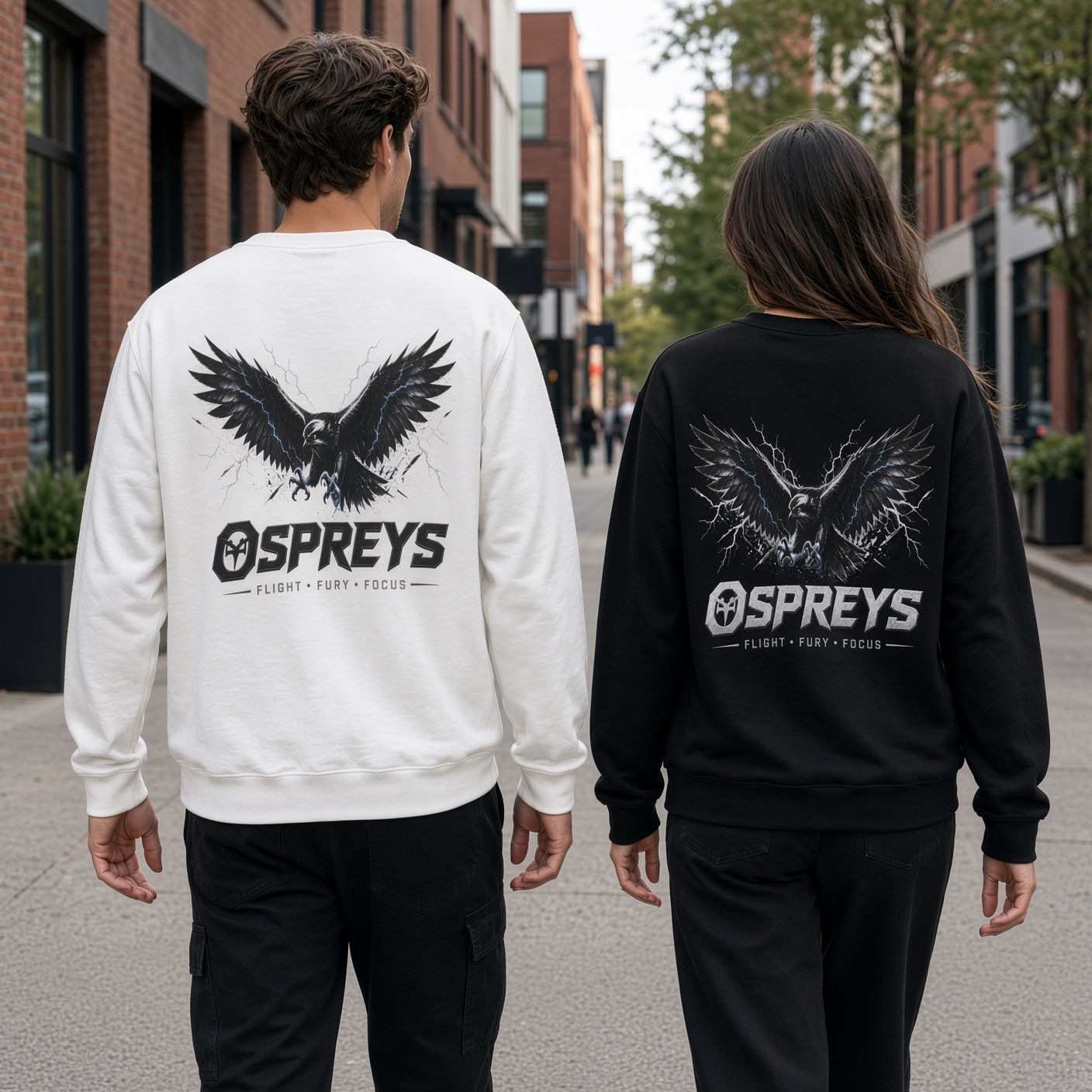 Ospreys Rugby Crewneck Sweatshirt