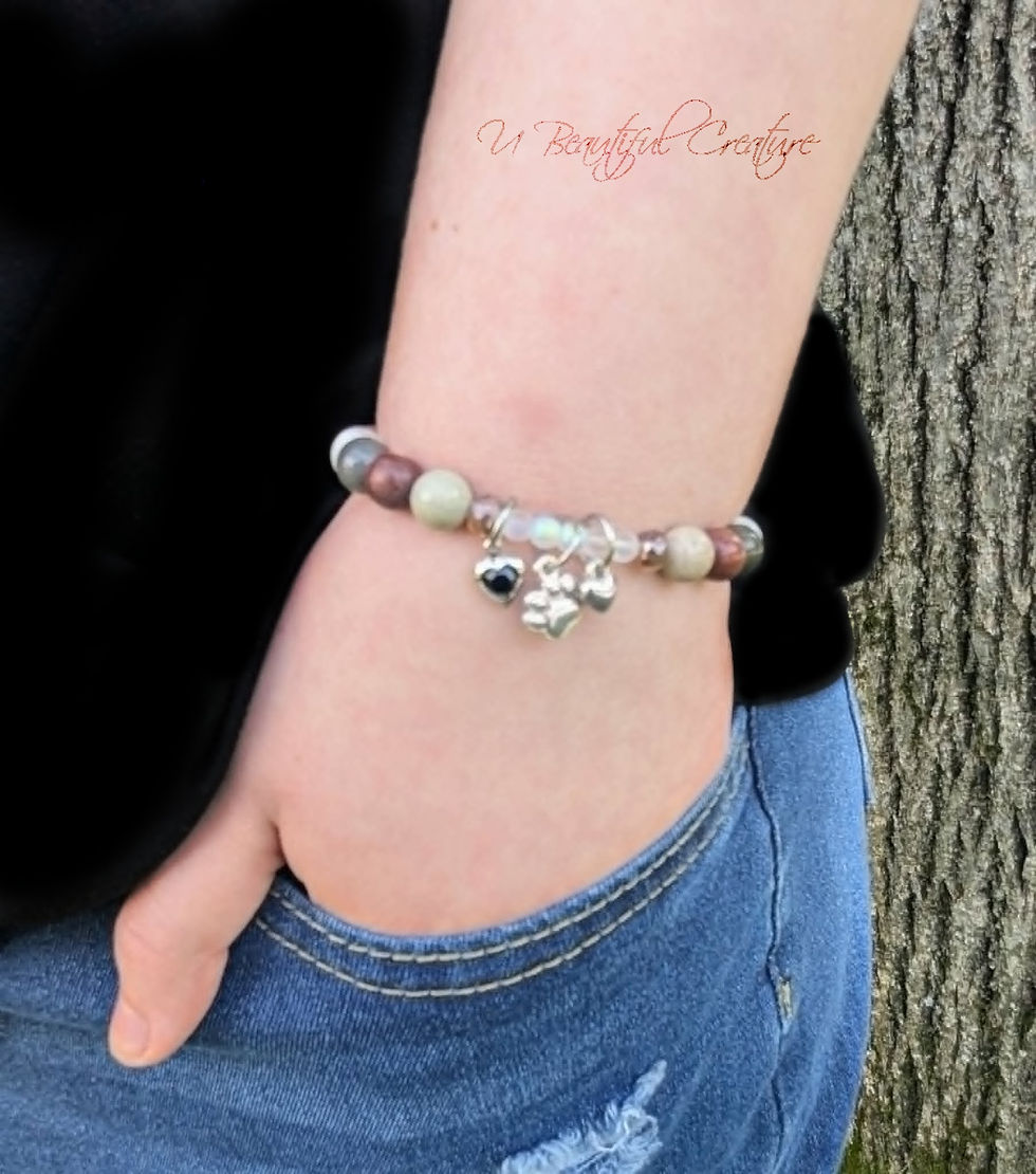 Thumbnail: Pet Lover Elastic Charm Bracelet