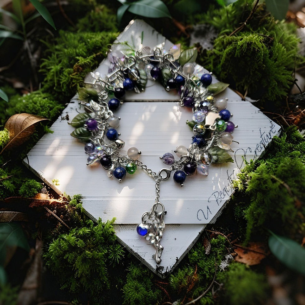 Thumbnail: Woodland Fae Charm Bracelet