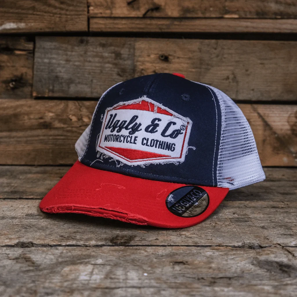 The Blue and Red Diamond Cap