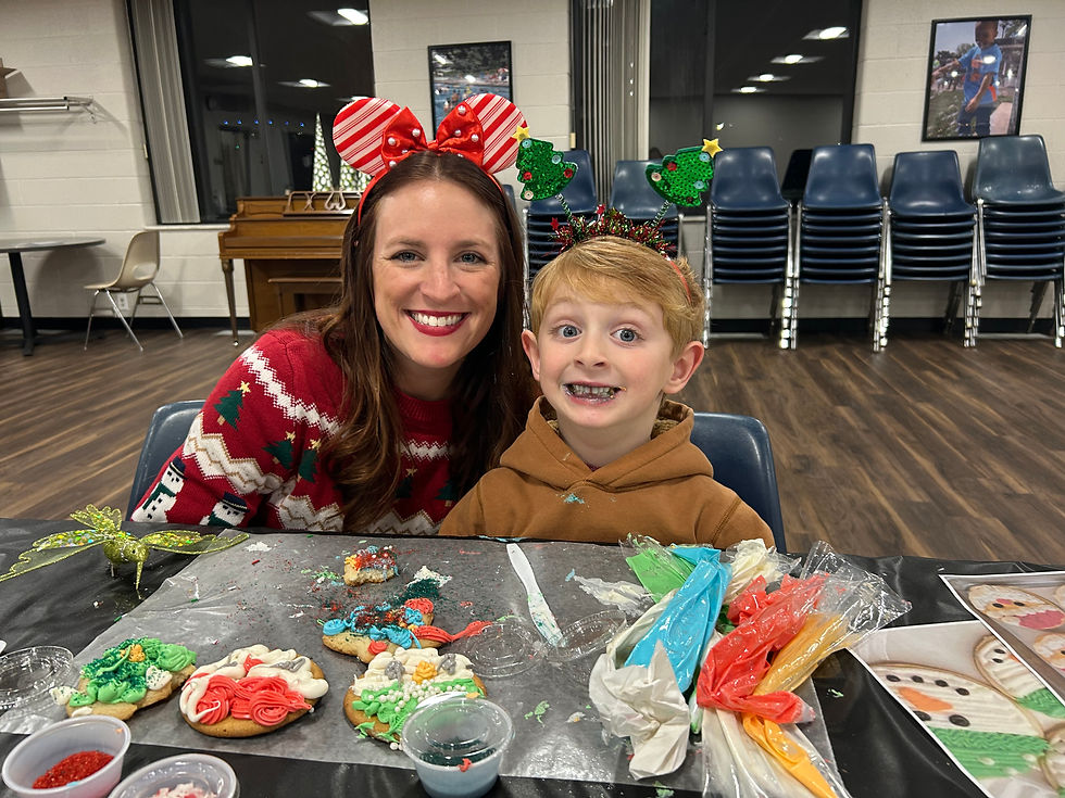 Mini and Me Cookie Decorating