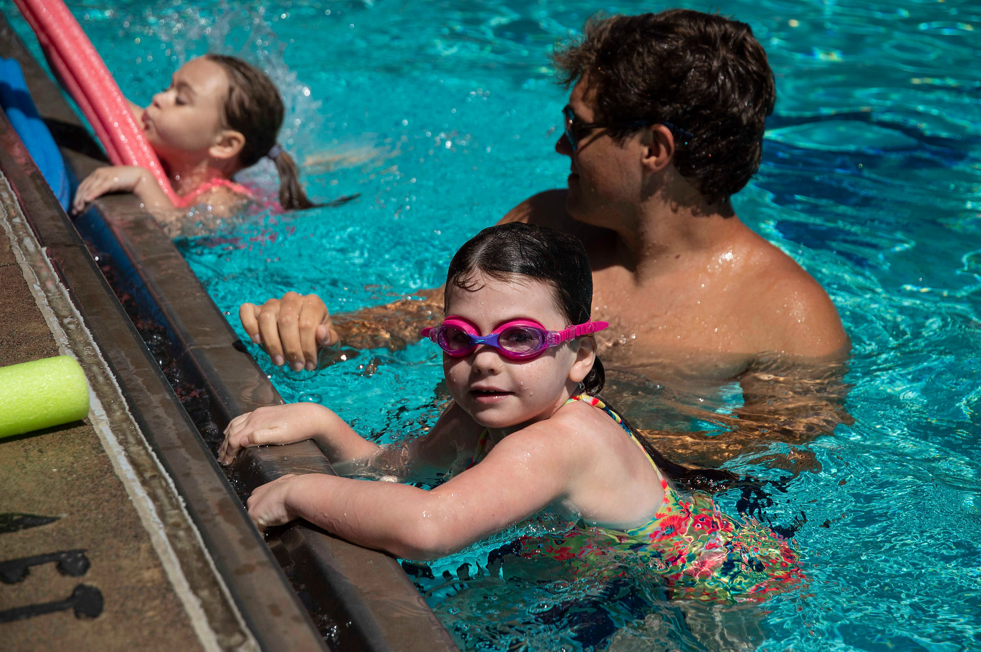 Swim lessons at Sanborn Pool