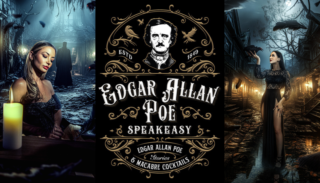 Edgar Allen Poe Speakeasy: Stories & Macabre Cocktails | McMorran