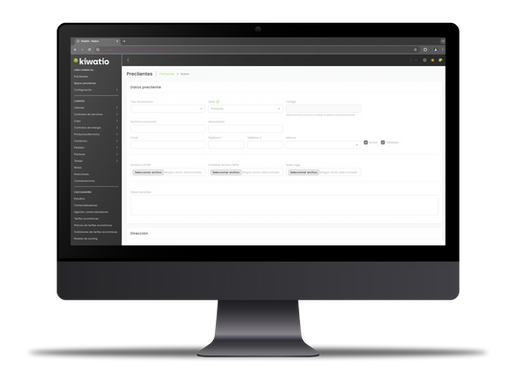 CRM energético de Kiwatio