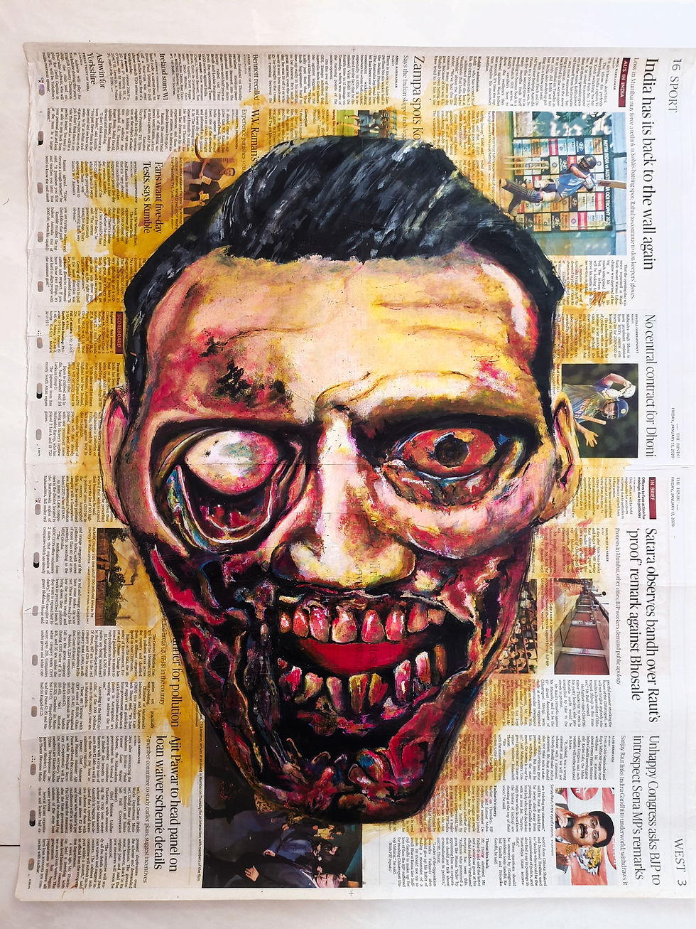 My Zombie Face