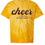 Thumbnail: Cursive Cheer Tie Dye Tee