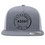 Thumbnail: Circle Stamp Flat Bill Trucker Hat