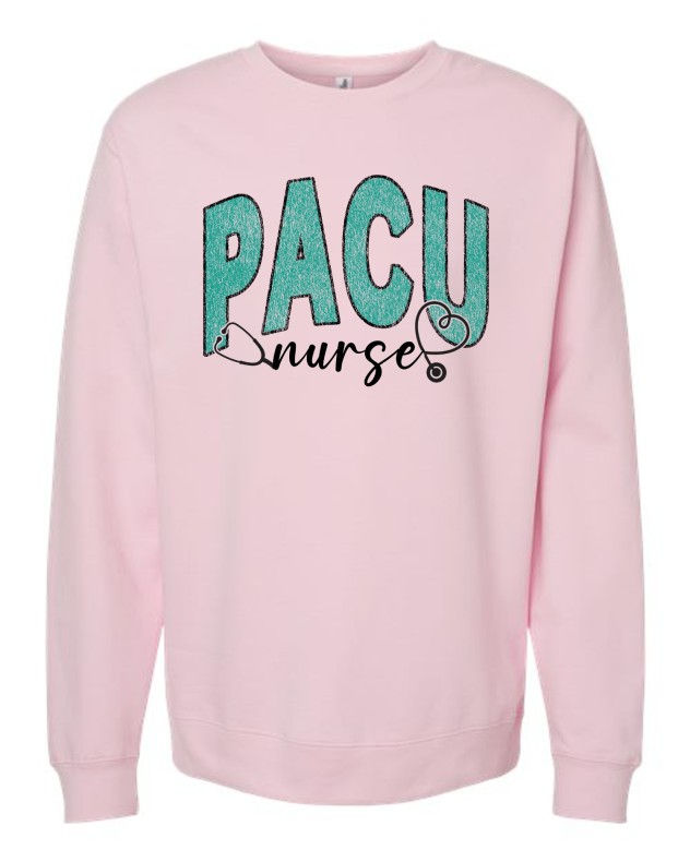 Thumbnail: PACU Nurse Traditional Crewneck Sweatshirt