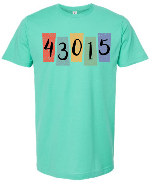 Thumbnail: Adult Block Zip Code Tee