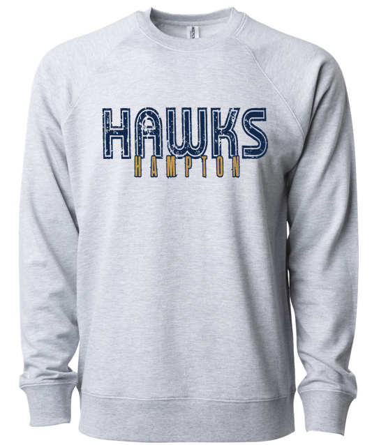 Thumbnail: Adult Retro Loopback Terry Crewneck