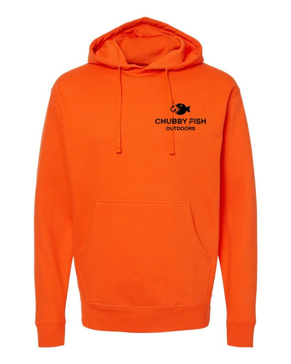 Thumbnail: Chubby Fish Left Chest and Back Logo Midweight Hoodie