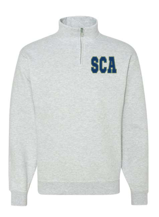 Solid SCA Fleece Quarter Zip