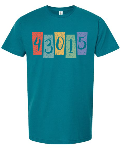 Thumbnail: Adult Block Zip Code Tee