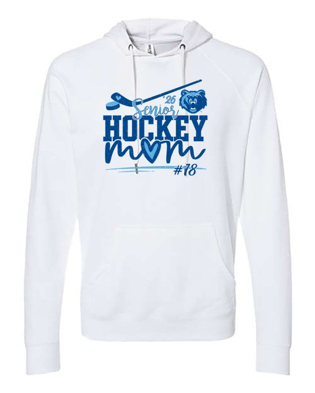Thumbnail: Berlin Hockey Senior Mom Lightweight Loopback Hoodie